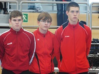 Jonas, Michael und Christian